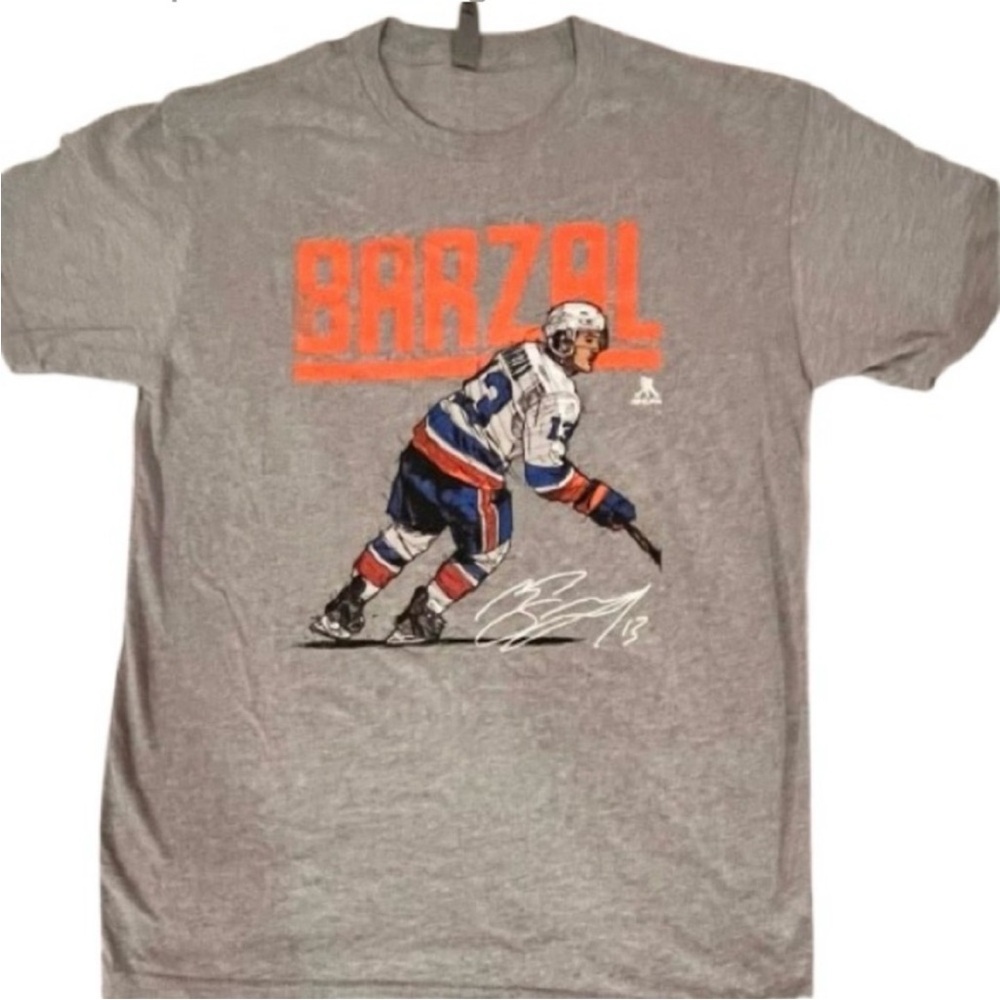 Next Level Apparel-New York Islanders
Hockey Mathew Barzal T-Shirt. Size: M